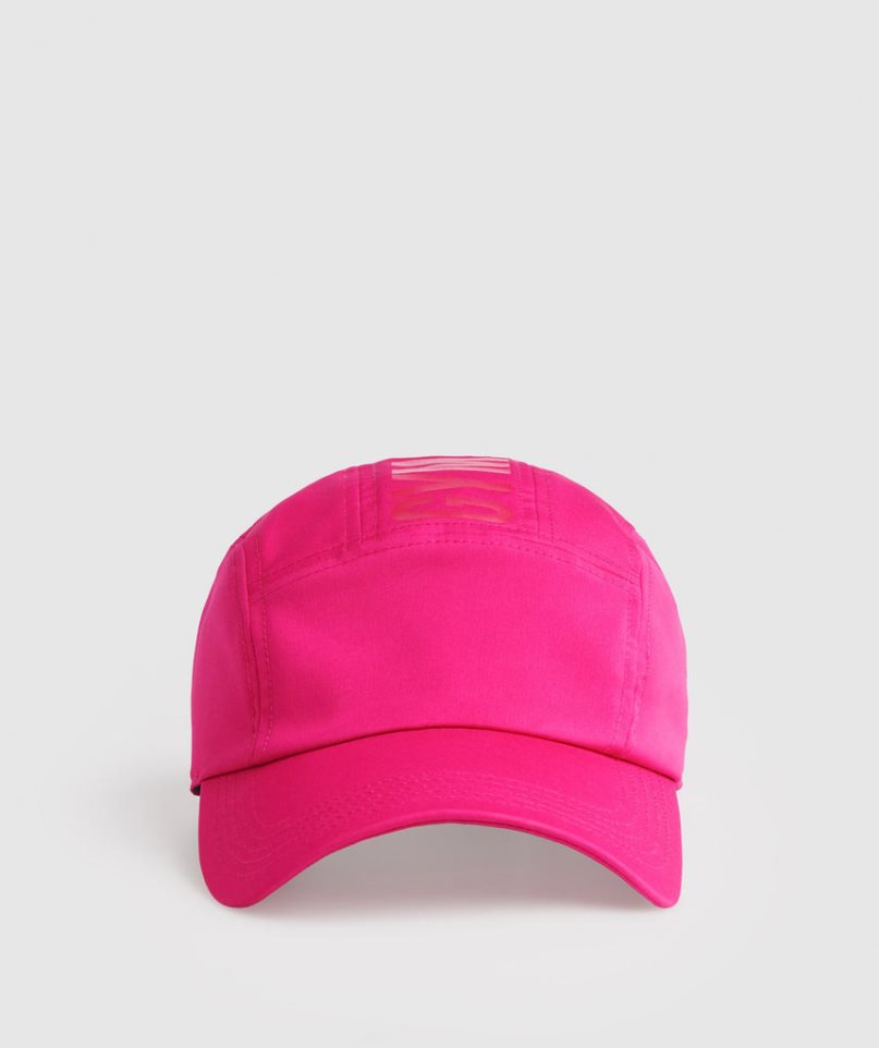 Gymshark Logo 5 Panel Caps Pink | NZ 1CRAZF